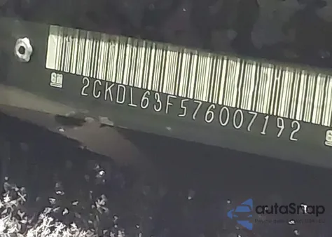 2007 Pontiac Torrent из США, поврежденный, VIN 2CKDL63F576007192